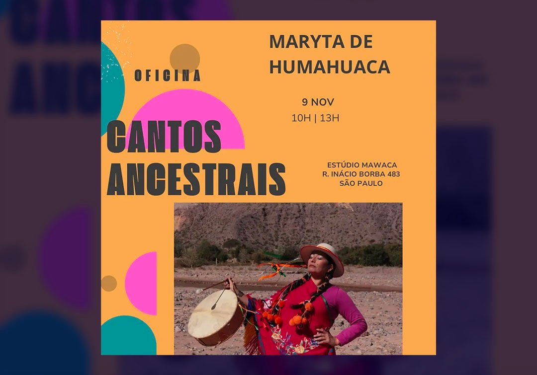 Cantos Ancestrais Andinos –  Maryta  Humahuaca – 2024