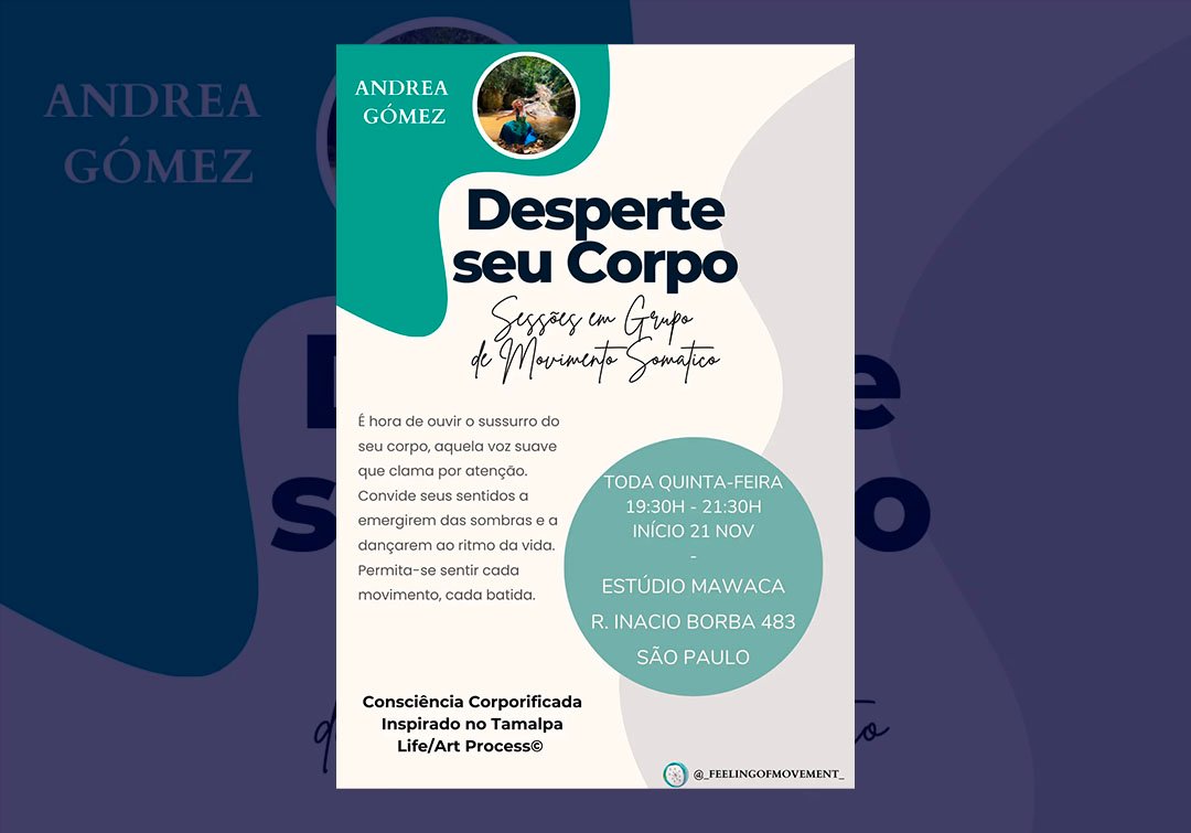 Movimentos Somáticos – Andrea Gomez – 2024